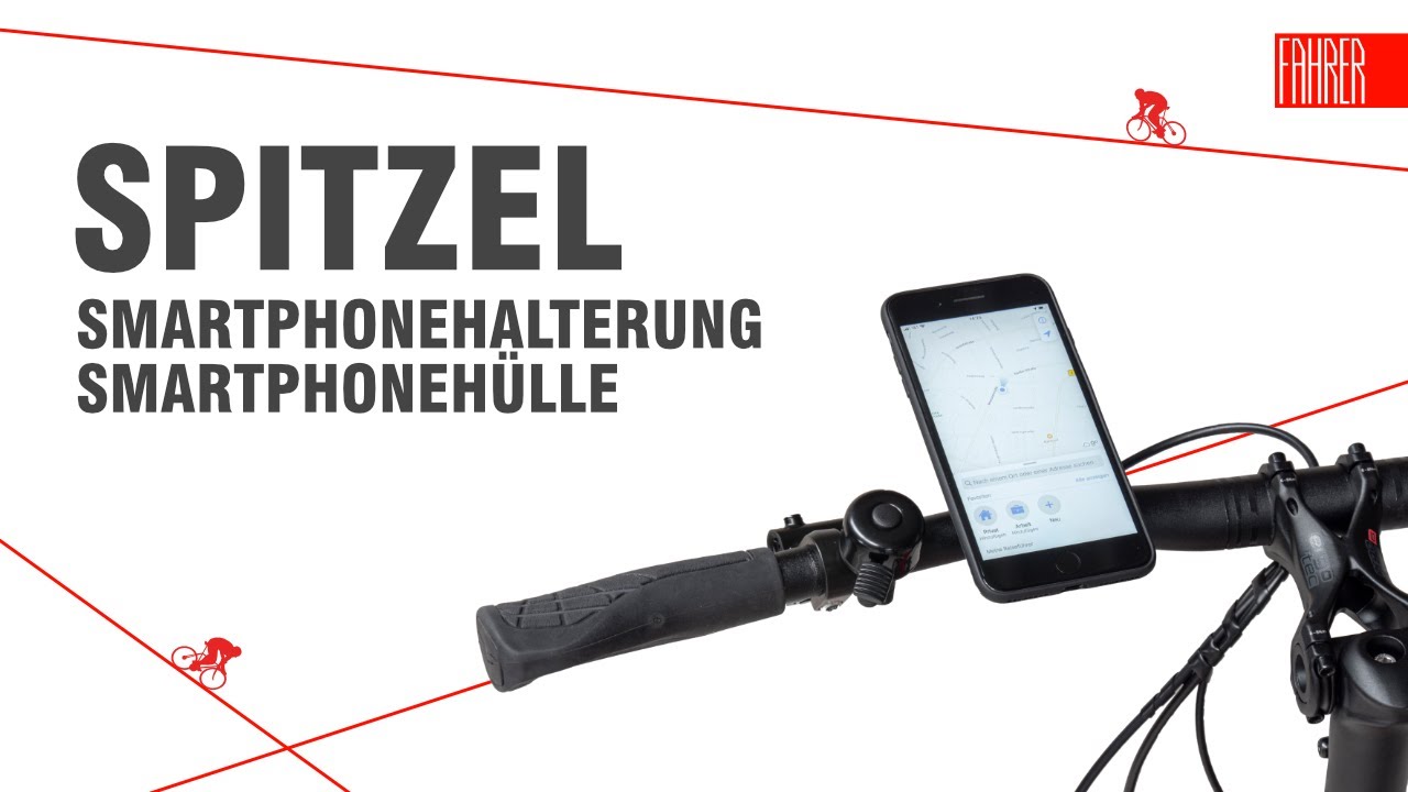 SPITZEL Smartphonehalter Smartphoneh&uuml;lle Fahrrad