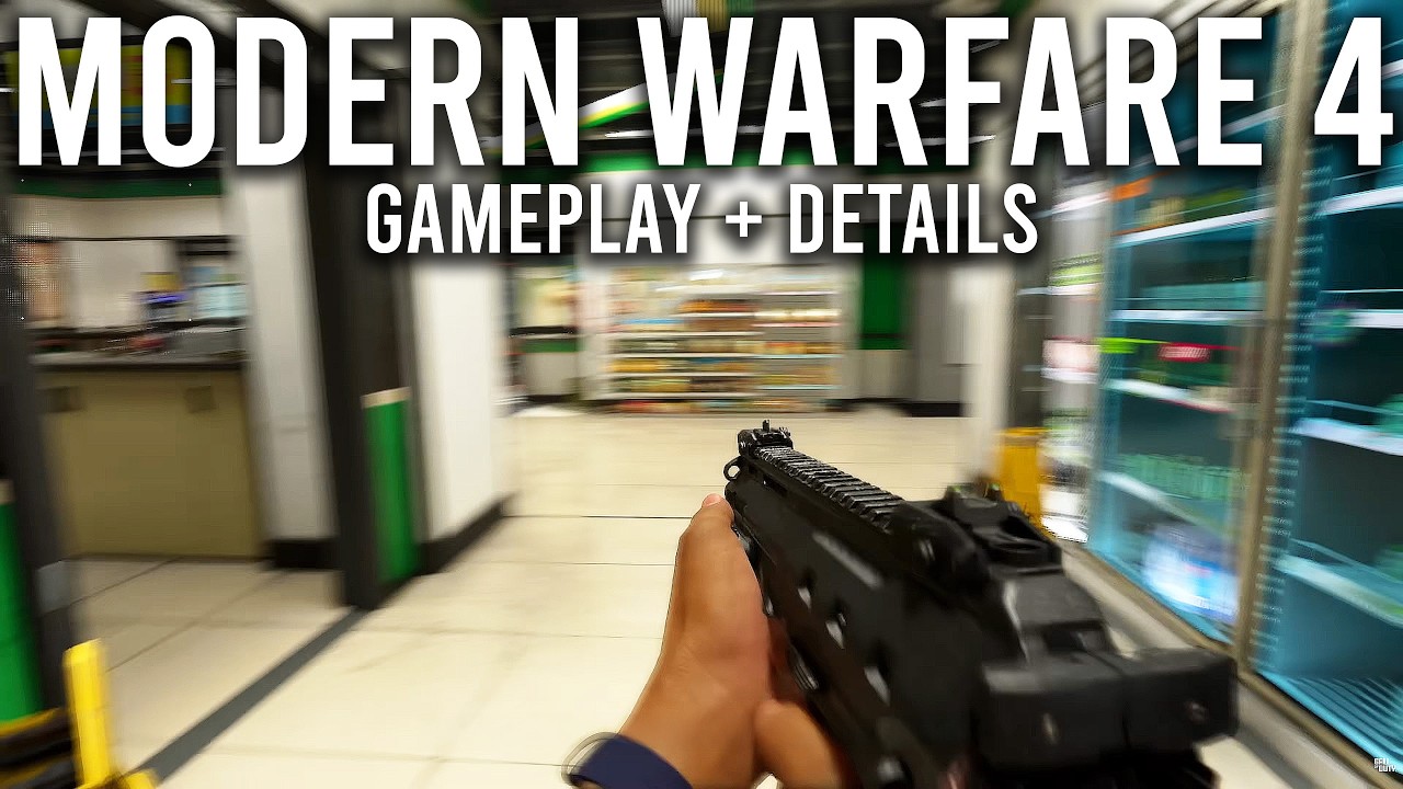 Геймплей и подробности Modern Warfare 4...