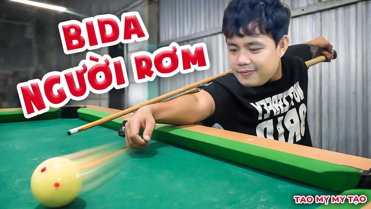 Bida Người Rơm Độc Lạ Miền Tây Thử Thách Các Cơ Thủ | Tao Mỵ My Tạo