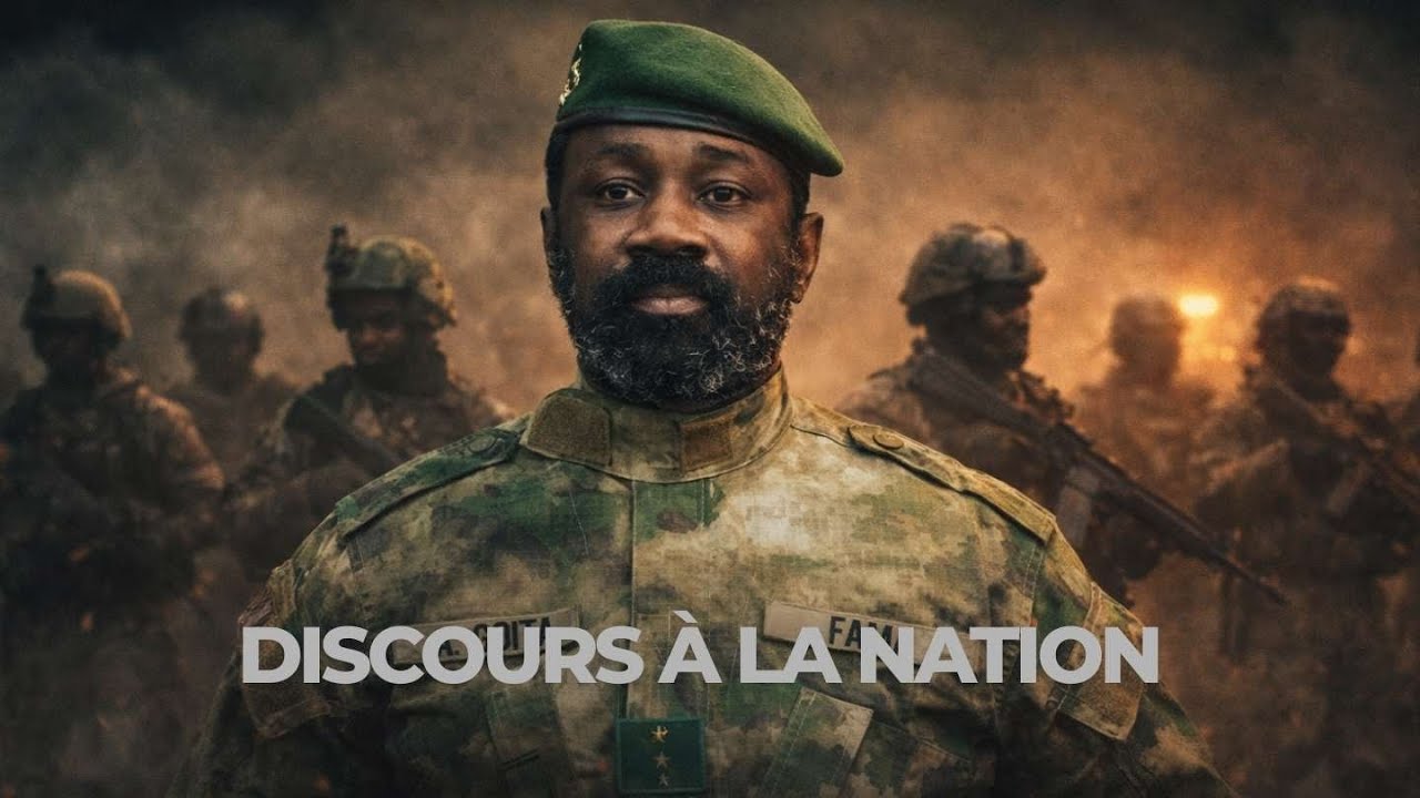 Mali : Assimi GOÏTA s’adresse à la Nation — Message fort du Président de la Transition