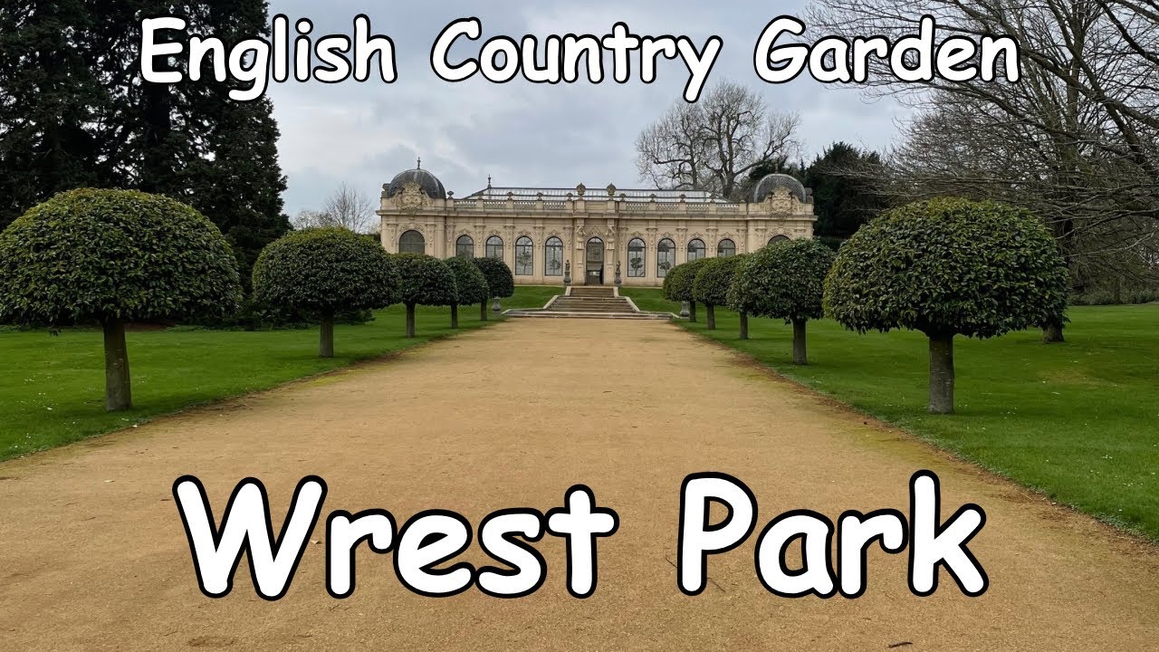 Visiting one of England’s FINEST gardens in early spring - Wrest Park, Bedfordshire - 4K