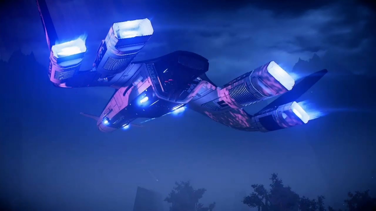 ME: Andromeda - Tempest: Lift Off/Landing/Galaxy Map Travel Cinematics