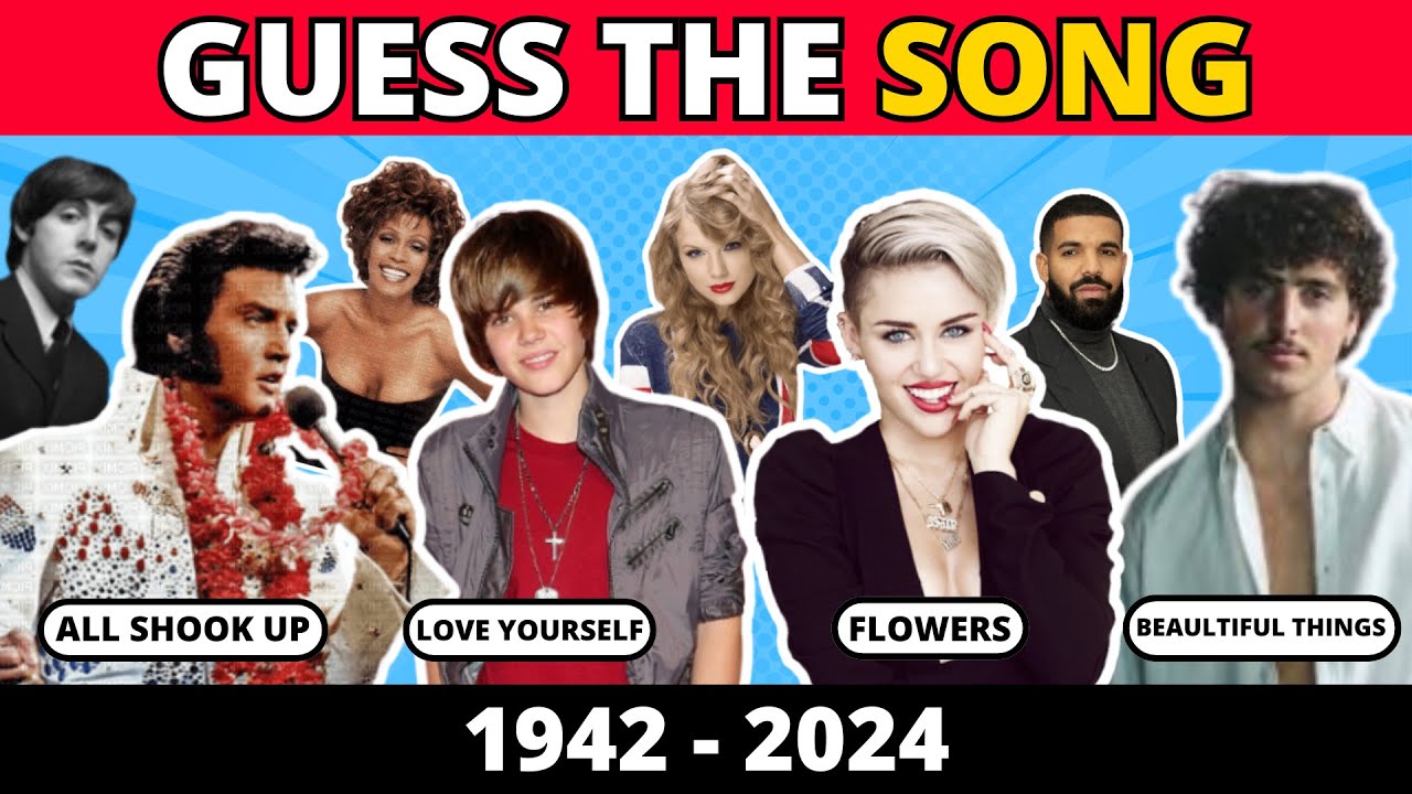 Guess the Greatest Pop Hit From Each Year (1942-2024) | Music Quiz Challenge