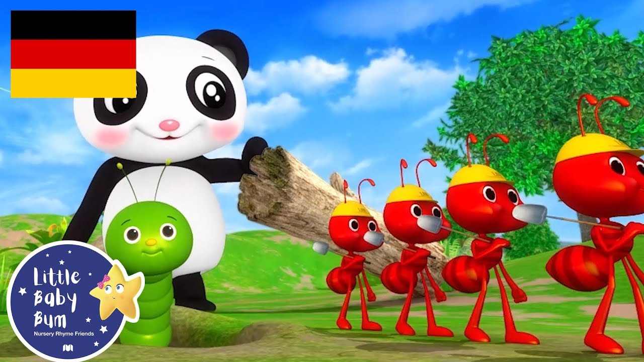 Natur-Lied | Karikatur und Kinderlieder | Little Baby Bum Junior Deutsch