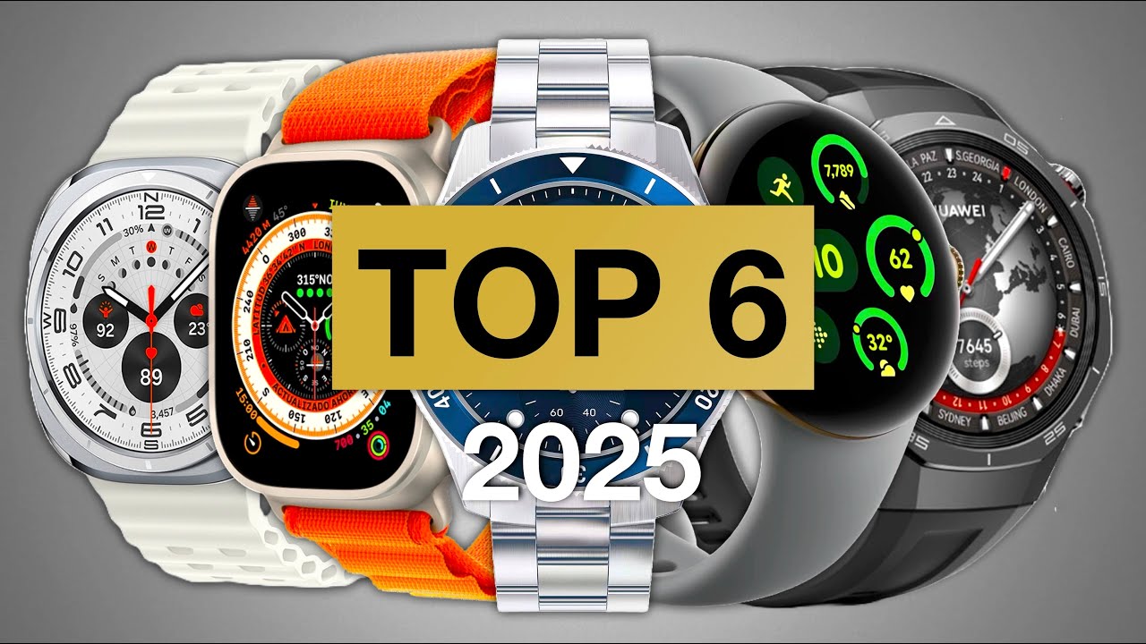 LES MEILLEURES MONTRES CONNECTÉES HAUT DE GAMME 2025 | LE GUIDE COMPLET