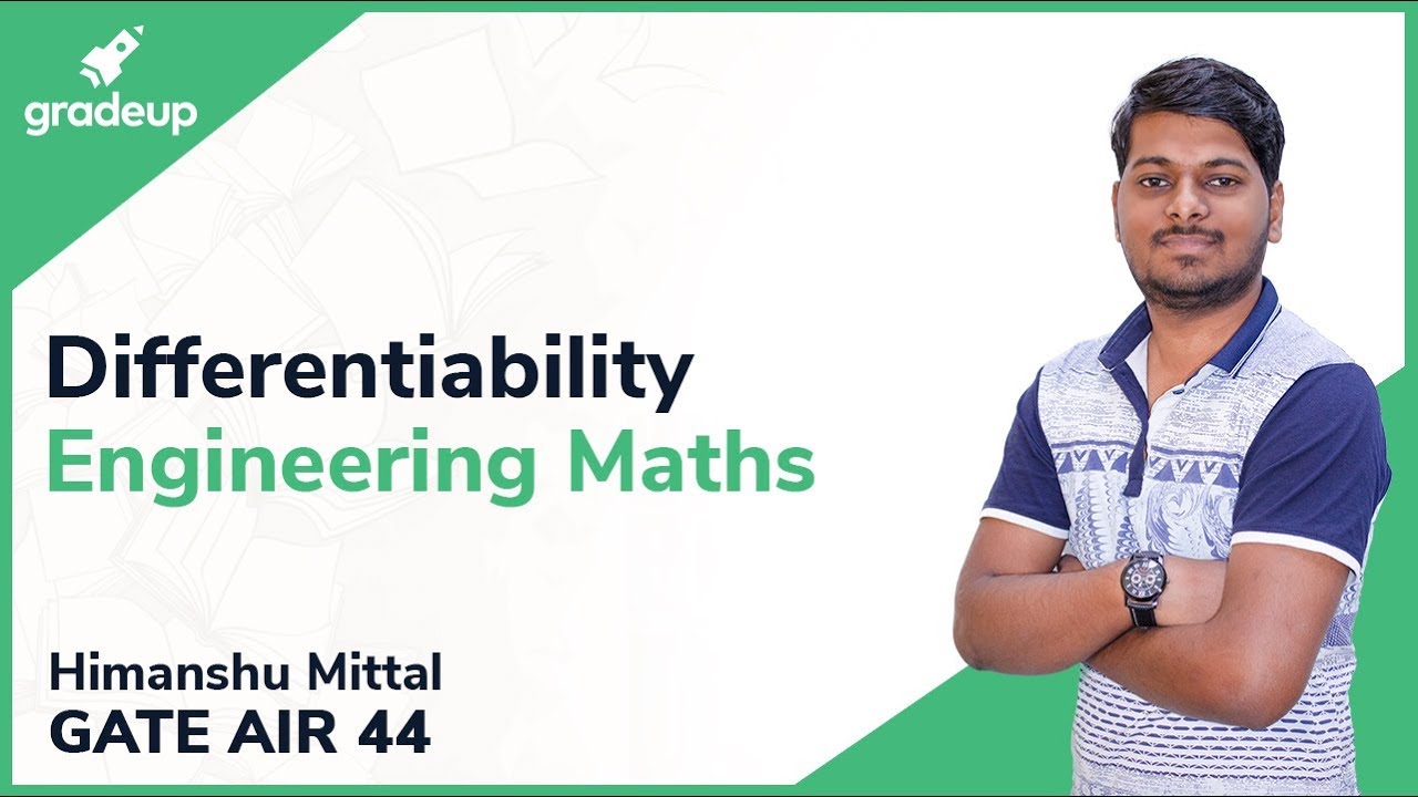 Differentiation GATE Lecture | Calculus 2 | Engineering Maths