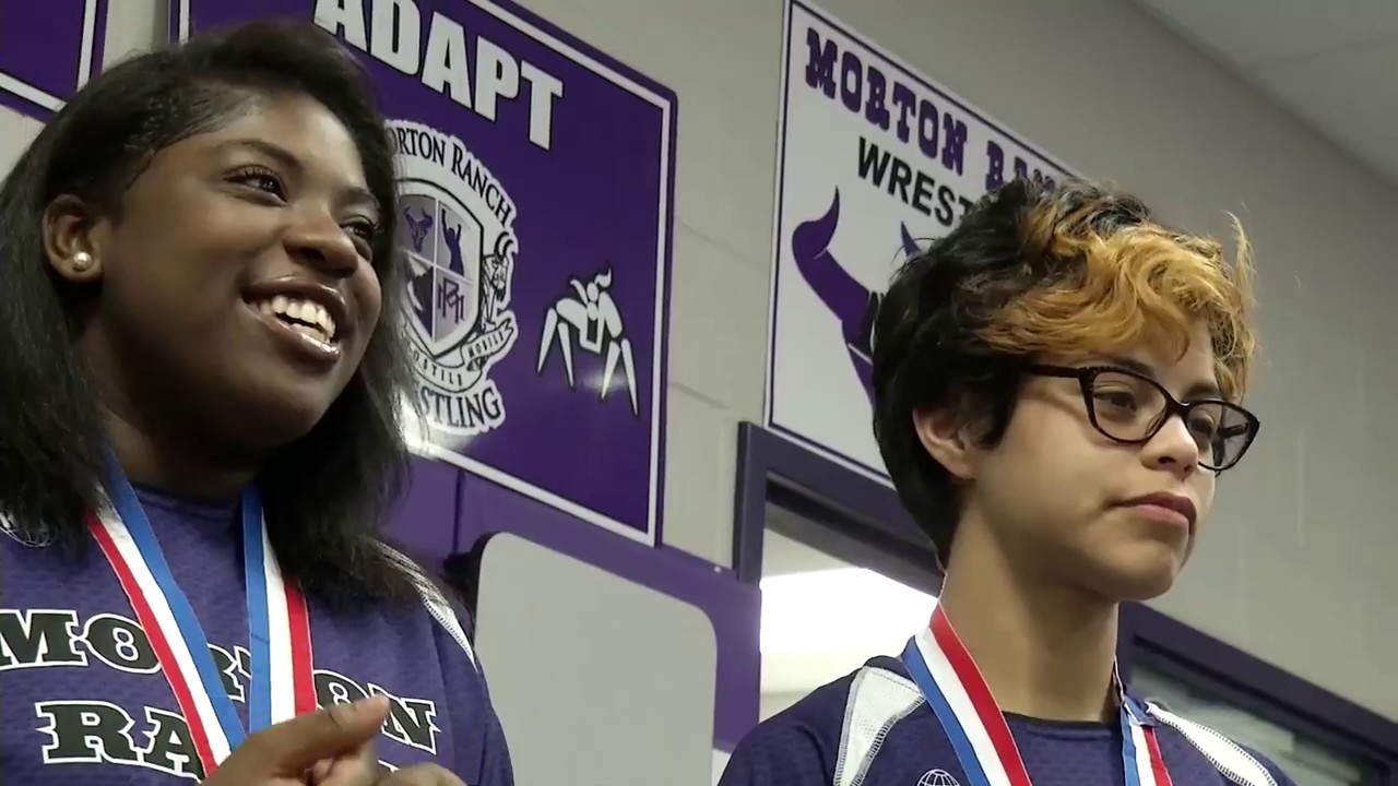 Morton Ranch Girls Wrestling Whataburger Athletes of the Week