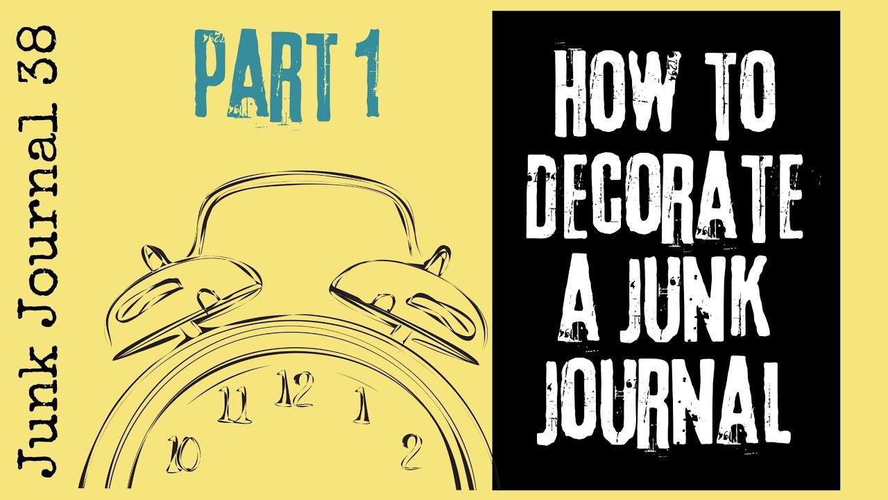 Как украсить дневник из бросовых материалов, часть 1 #junkjournal #junkjournalideas