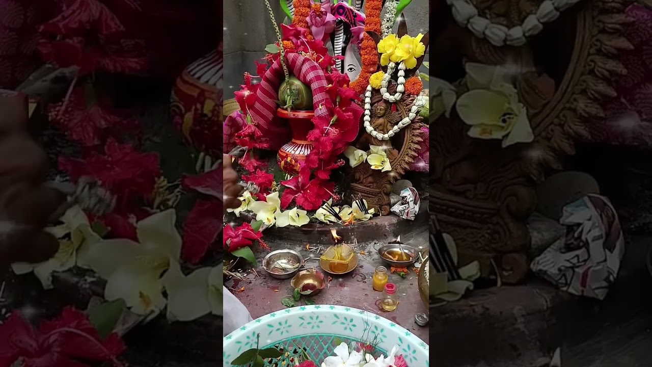 monosha puja🙏🏻 #happymoments #viralvedio #love #family #dailybloge #viral #puja#monoshapuja🙏🏻
