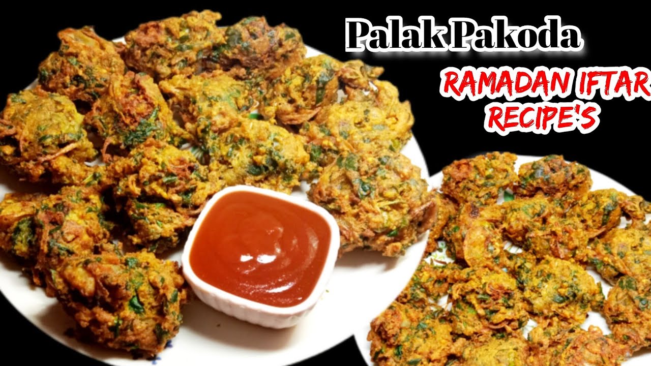 10 Minutes Iftar Recipe||Palak Pakoda||Ramadan Special 2026||Palak Pakodhi||Best Snacks For Kid's 