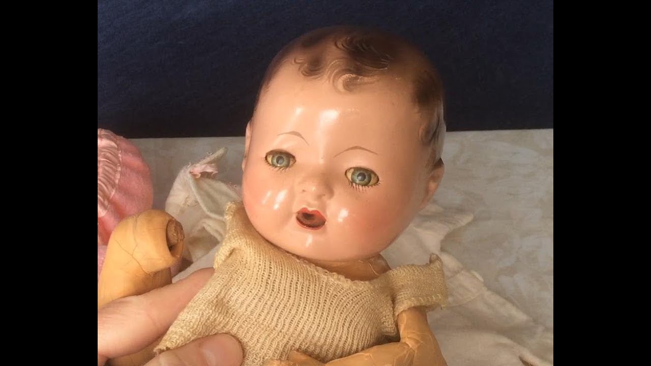 Мартовские находки! Кукла Dy Dee Baby, куклы Compo, антикварная фарфоровая посуда, винтажная одеж...