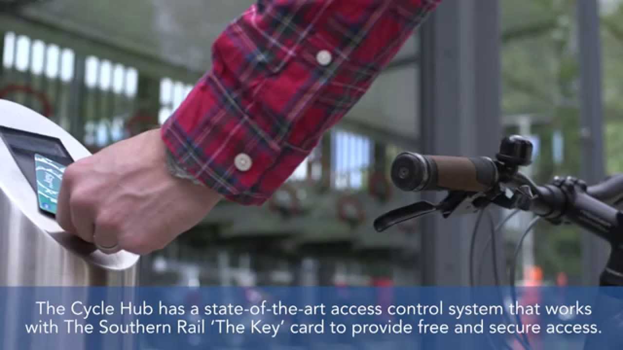 Cyclepods present Lewes Cycle Hub - A Modern Cyclehub with Innovative features and technology