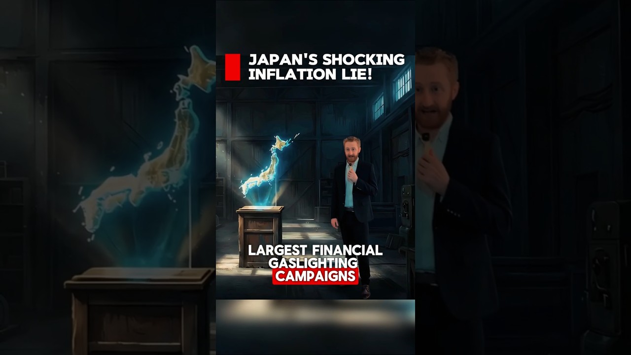 Japan's 1.3% Inflation is a MASSIVE Lie #money #investing #japaneconomy #inflation