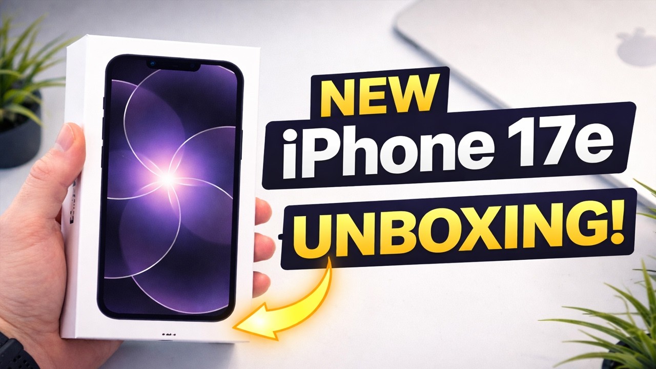 Распаковка, первый взгляд и сравнение iPhone 17e