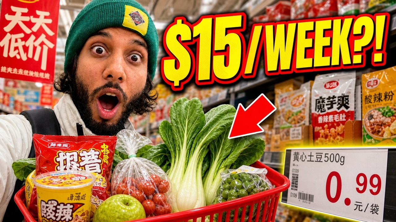🇨🇳 Cost of Living in China for International Students (2026) – $15/Week! 🛒💰