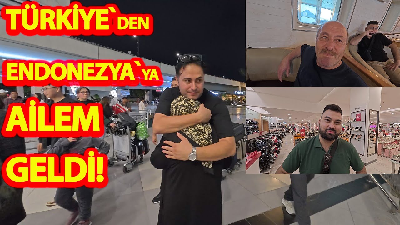 TÜRKİYE`DEN ENDONEZYA`YA AİLEM GELDİ!-ENDONEZYA HAKKINDA DÜŞÜNCELERİ NELER?#endonezya