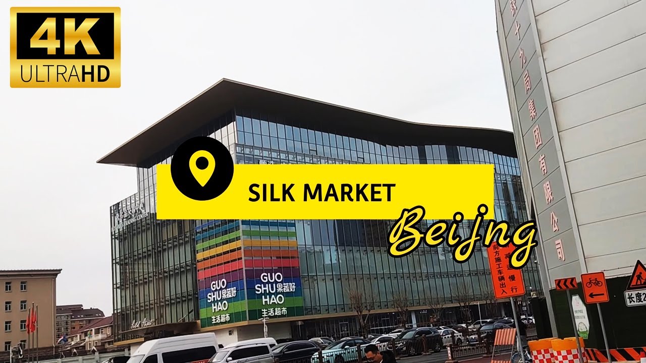 [4k] Walk in Beijing Silk Market