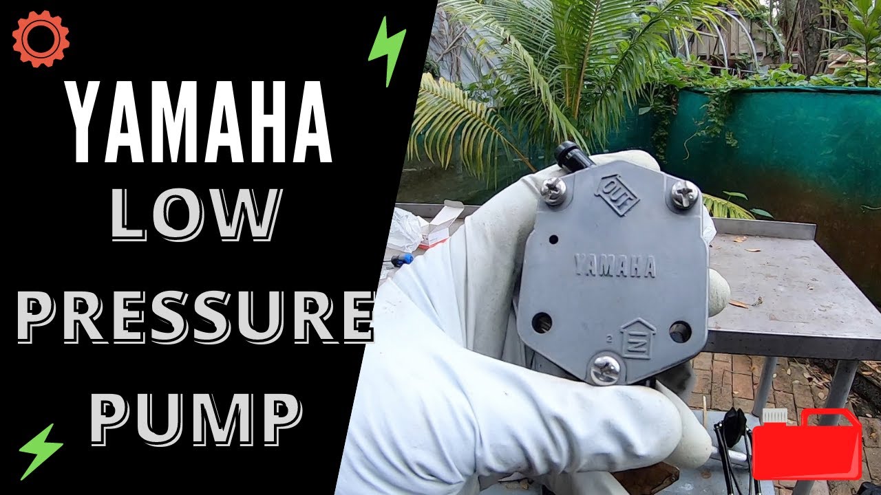 Замена топливного насоса низкого давления для подвесного мотора Yamaha