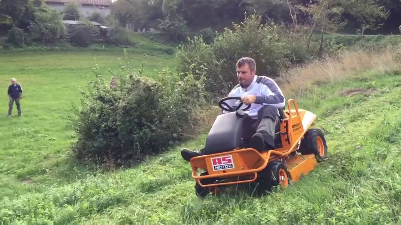 AS-MOTOR AS800 FREERIDER - Trattorino Tosaerba a 2 ruote motrici per prati incolti ed erba alta