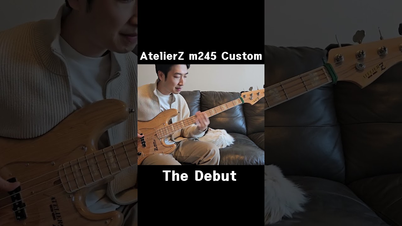 AtelierZ m245 Custom Jazz Bass [Sound Sample]