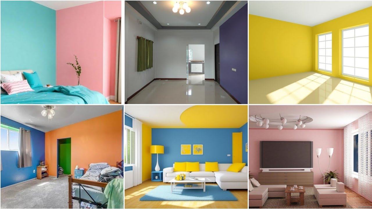 Best Light Color Ideas For Living Room || Wall Painting ideas | Living room colour || Bedroom Color 
