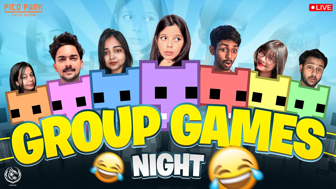 🔴 LIVE: Pico Park Chaos With Friends 😂 | Group Games Night @aaryansainiplays