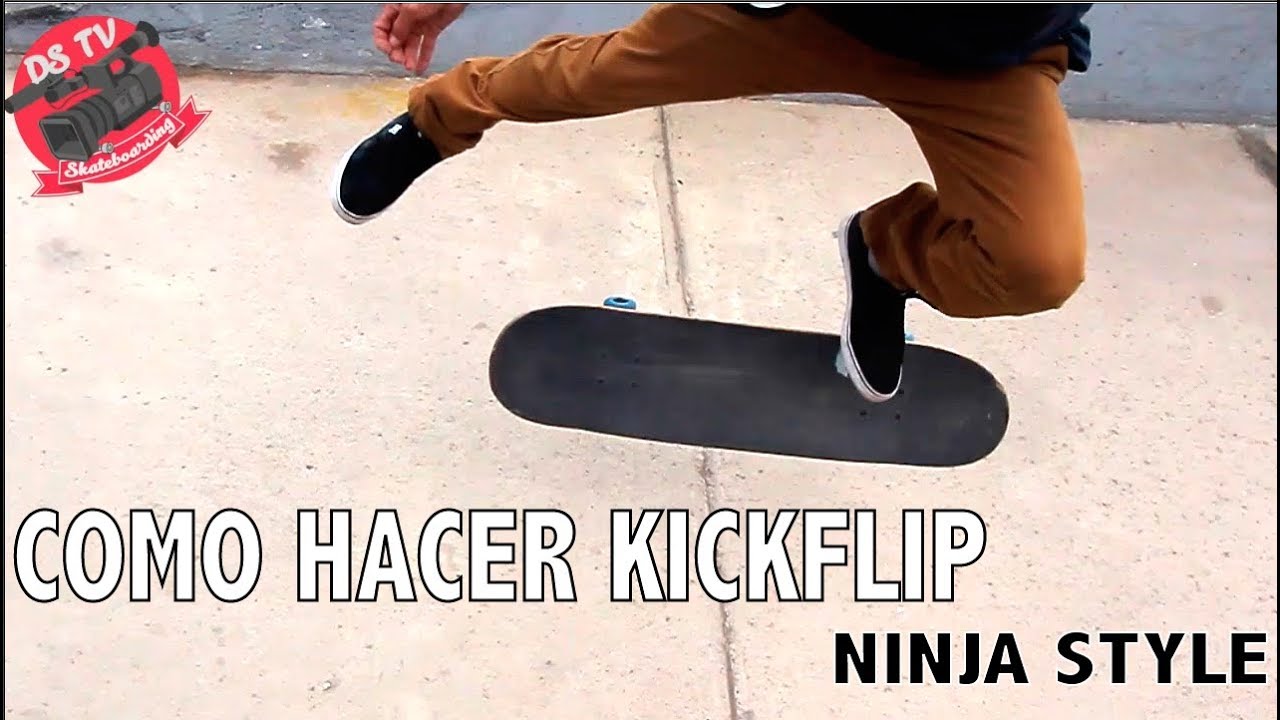 COMO HACER KICKFLIP EN UN DIA