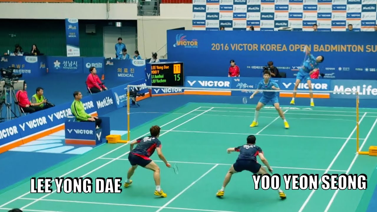 Extreamly Fast Smashing. Possible to defend it? (LeeYongDae, YooYeonSung vs LiJunHui, LiuYuChen )