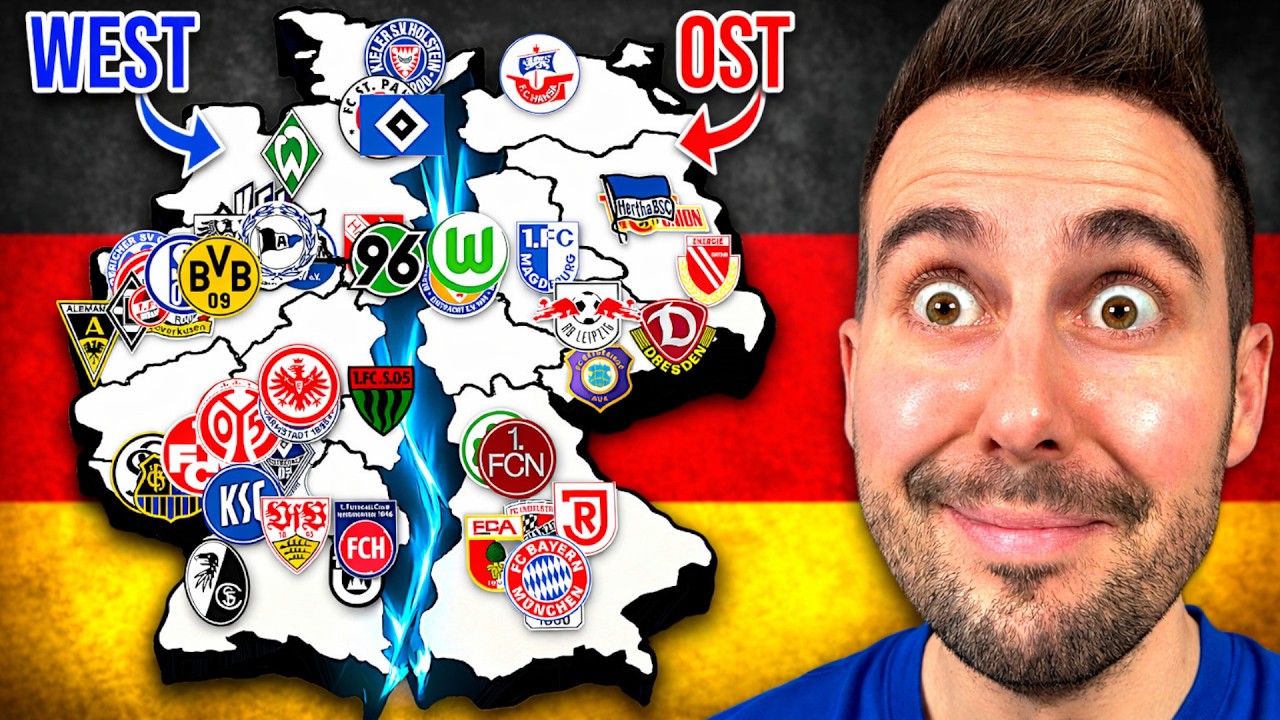 Ich habe den DEUTSCHEN Fußball in OST und WEST geteilt!! 🇩🇪⚡
