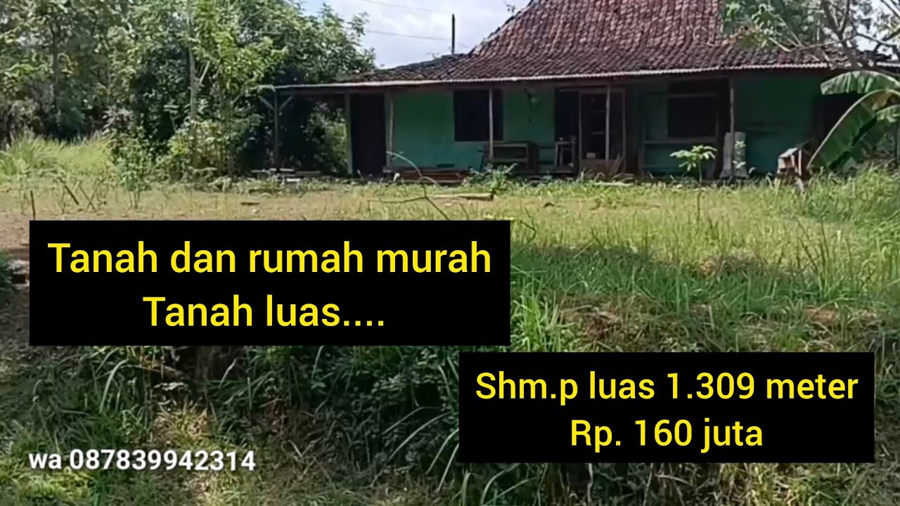 ❌terjual.....DIJUAL TANAH DAN RUMAH MURAH  LUAS ASRI ADEM 👍👍👍