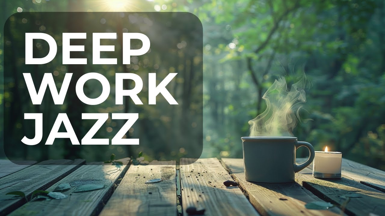 Minimal Forest Café Jazz for Deep Work & Focus | DEEP WORK JAZZ