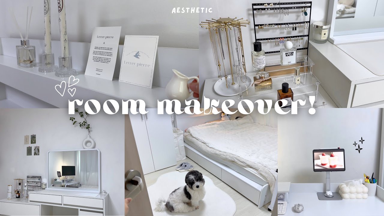 2026 Aesthetic Room Makeover! Interior decor shopping, Pinterest Inspired, Cleaning& Organizing 🌷🕯️