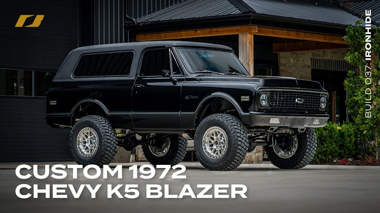 Ironhide Rolls Out: Custom 1972 Chevy K5 Blazer