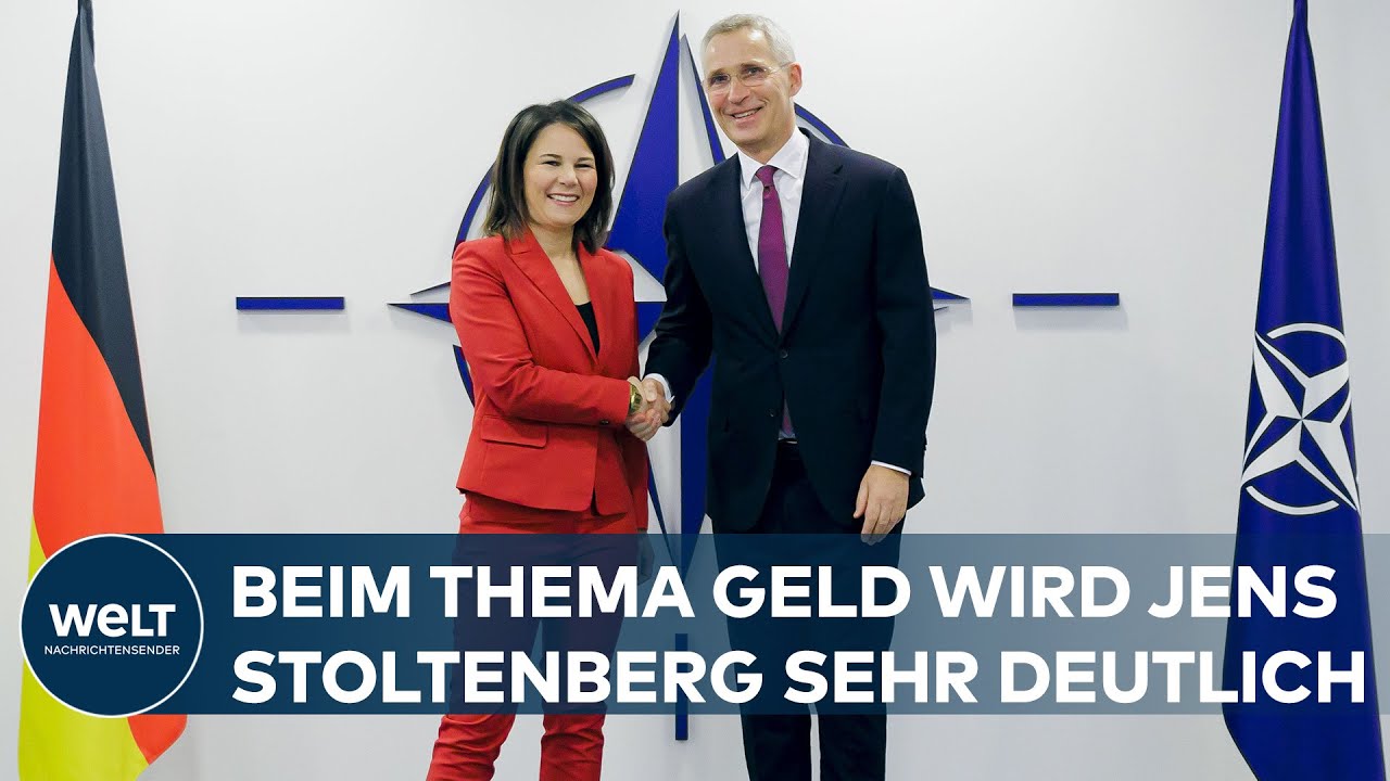 KLARES NATO-ZIEL: Stoltenberg - MINDESTENS zwei Prozent des BIP f&uuml;r Verteidigung | WELT Dokument