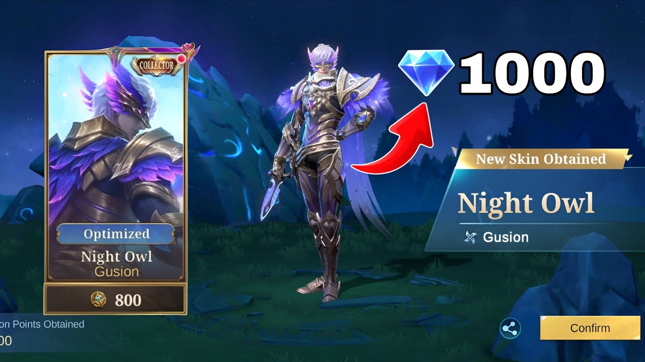Сколько алмазов 💎 нужно для обновления коллекционного скина Гусиона | Moba Legends 5v5