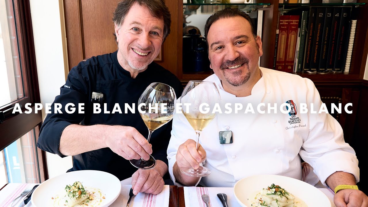 ミシュランシェフ直伝！ホワイトアスパラガスと白いガスパチョ| Asperge blanche et Gaspacho blanc