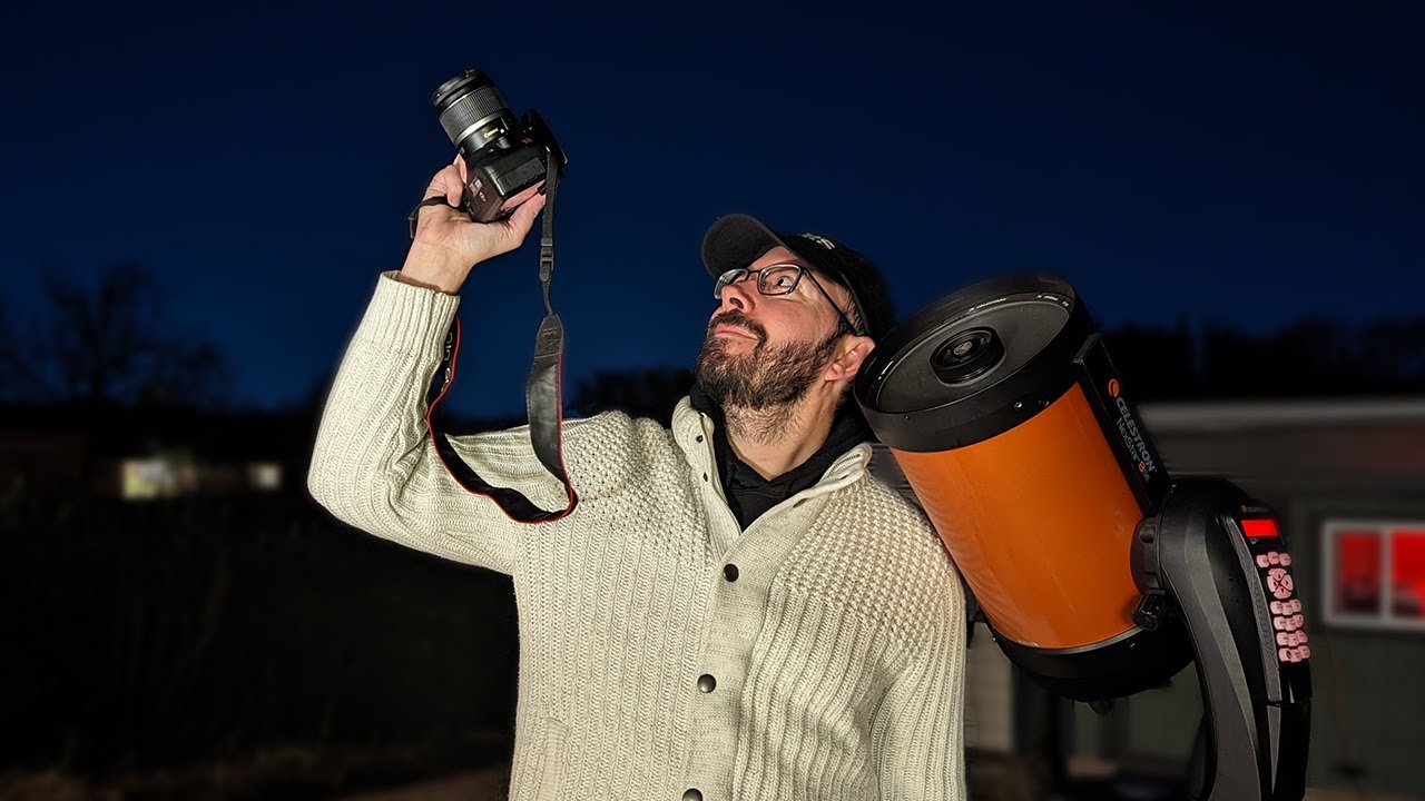 Connect your DSLR to Your Celestron 8SE! Unlock Astrophotography!