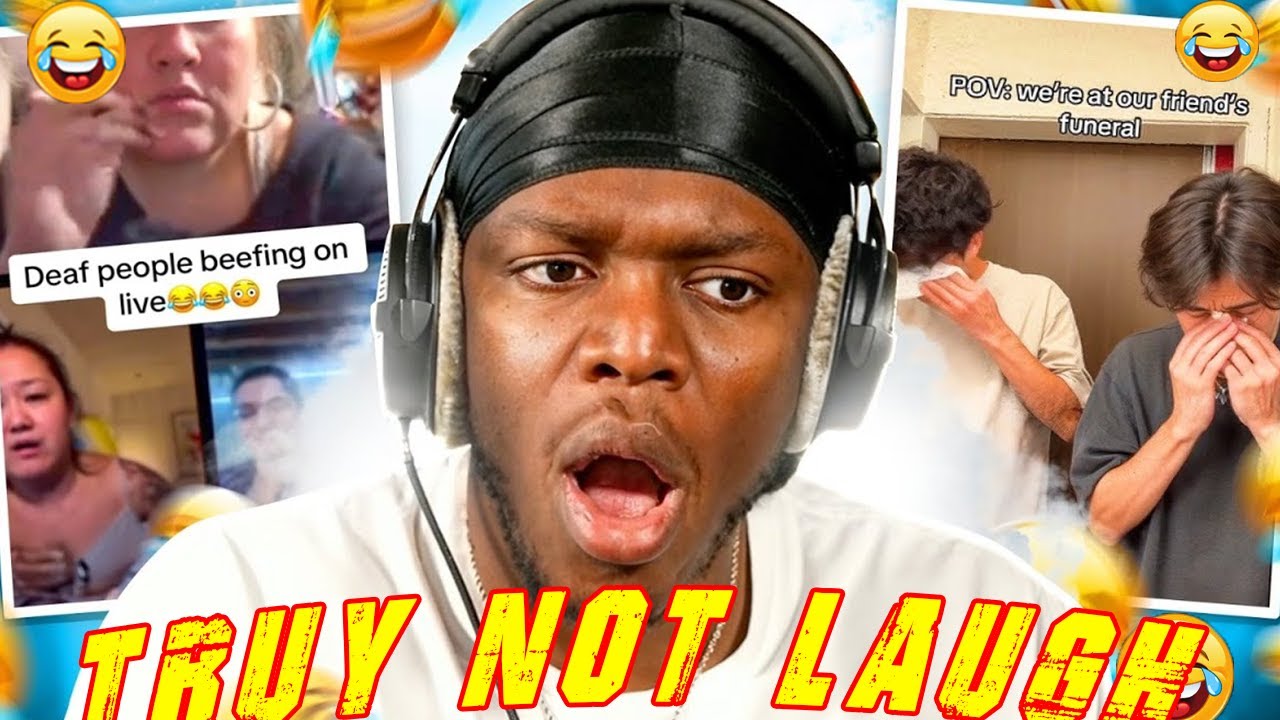 KSI Try Not To Laugh Challenge 😂 | Funniest Moments Compilation