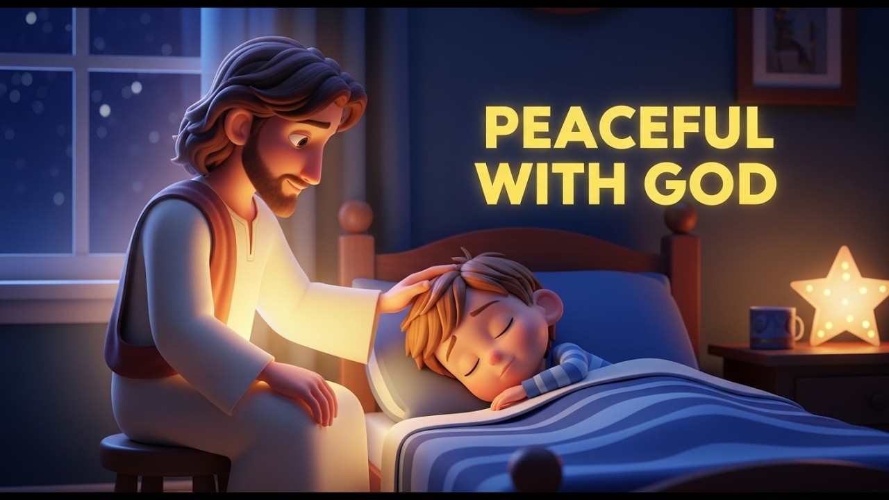 Peaceful Night with Jesus 🌙 Soft Christian Lullabies for Children's Sleep