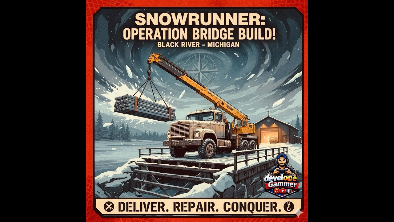 SnowRunner Gameplay Walkthrough Series Ep 1 – Old Bridge