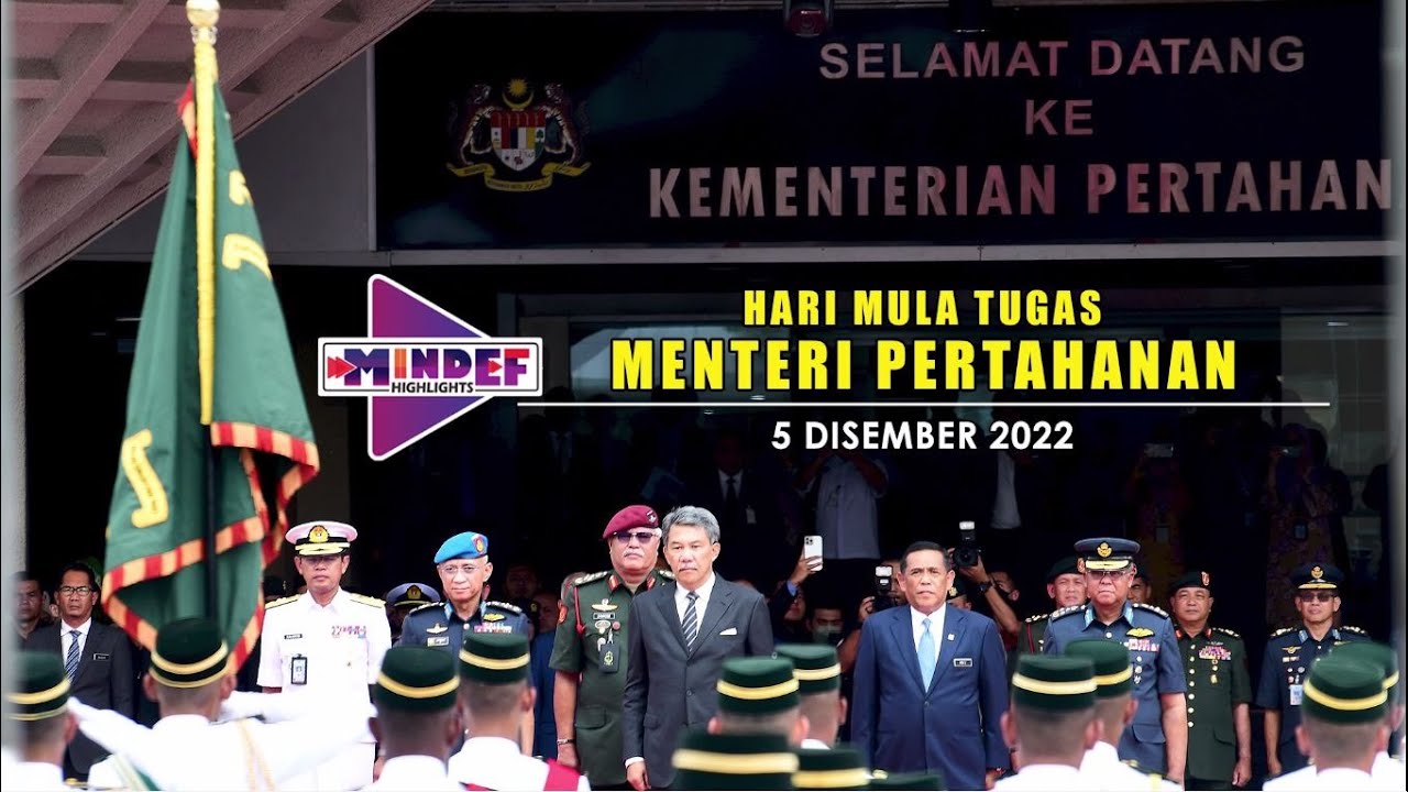 HARI MULA TUGAS MENTERI PERTAHANAN