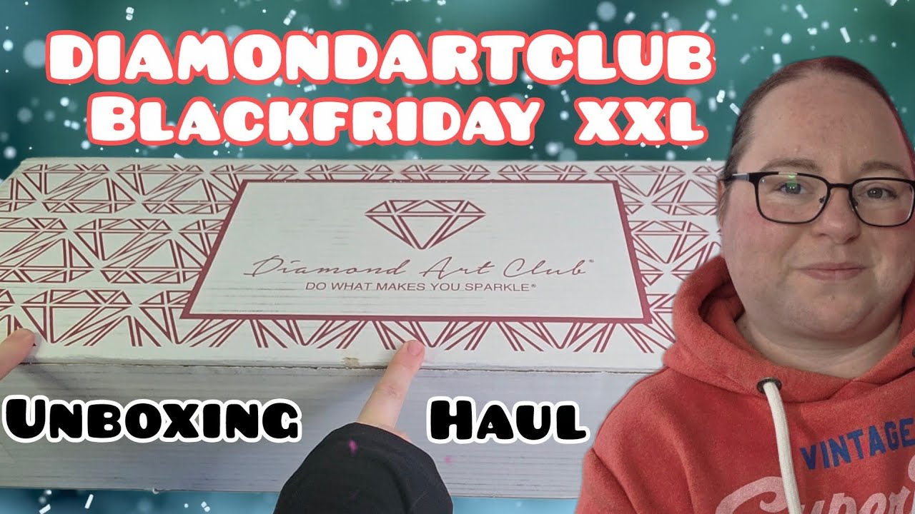 DAC Blackfriday / Diamond Painting XXL Unboxing / HauL 🙉