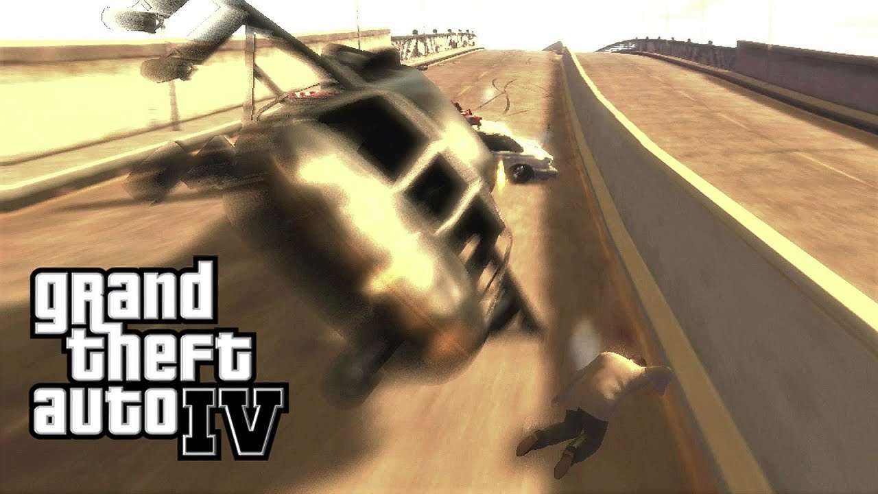GTA IV - Crashes, Bailouts, Ragdolls & Fails Compilation #48 [1080p]