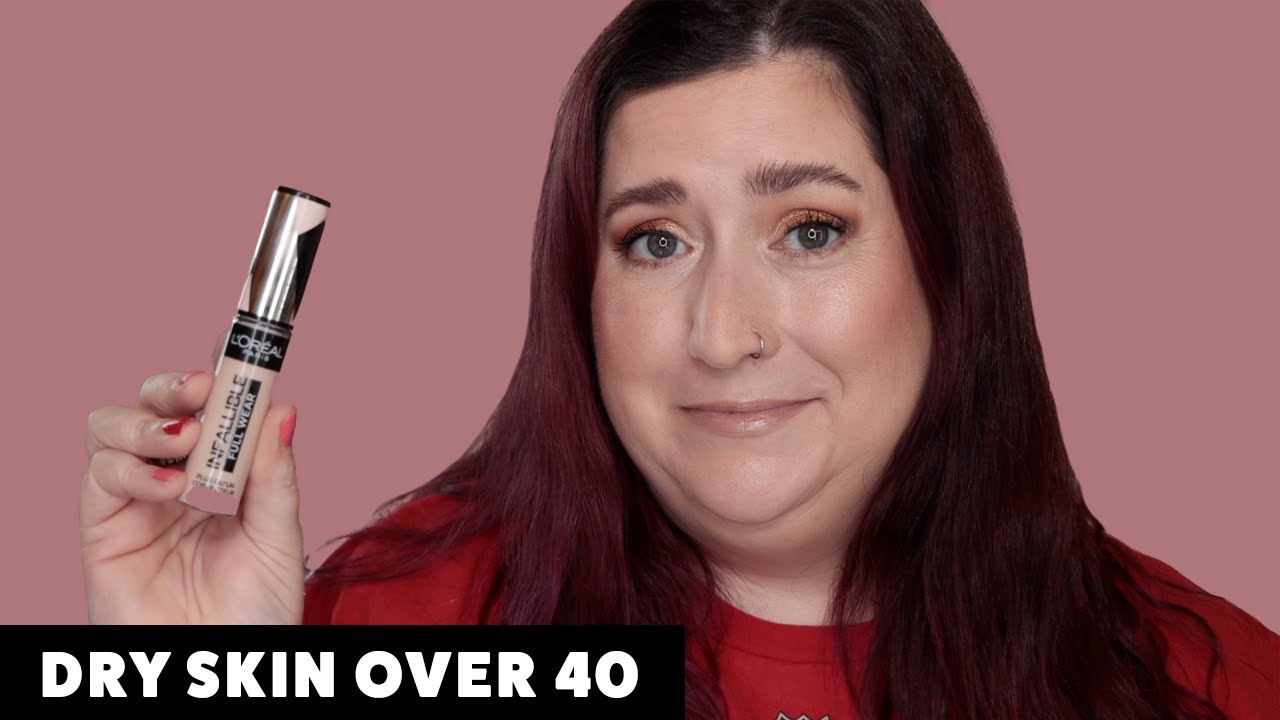 L'OREAL INFALLIBLE FULL WEAR WATERPROOF CONCEALER | Dry Skin Review & Wear Test