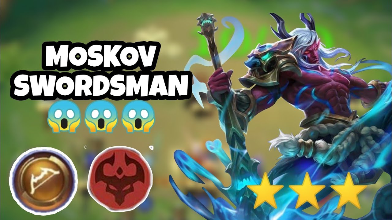 3 Star Moskov Swordsman Hero Archer Terkuat 2022!! 6 Archer 6 Abyss + Swordsman!! Magic Chess