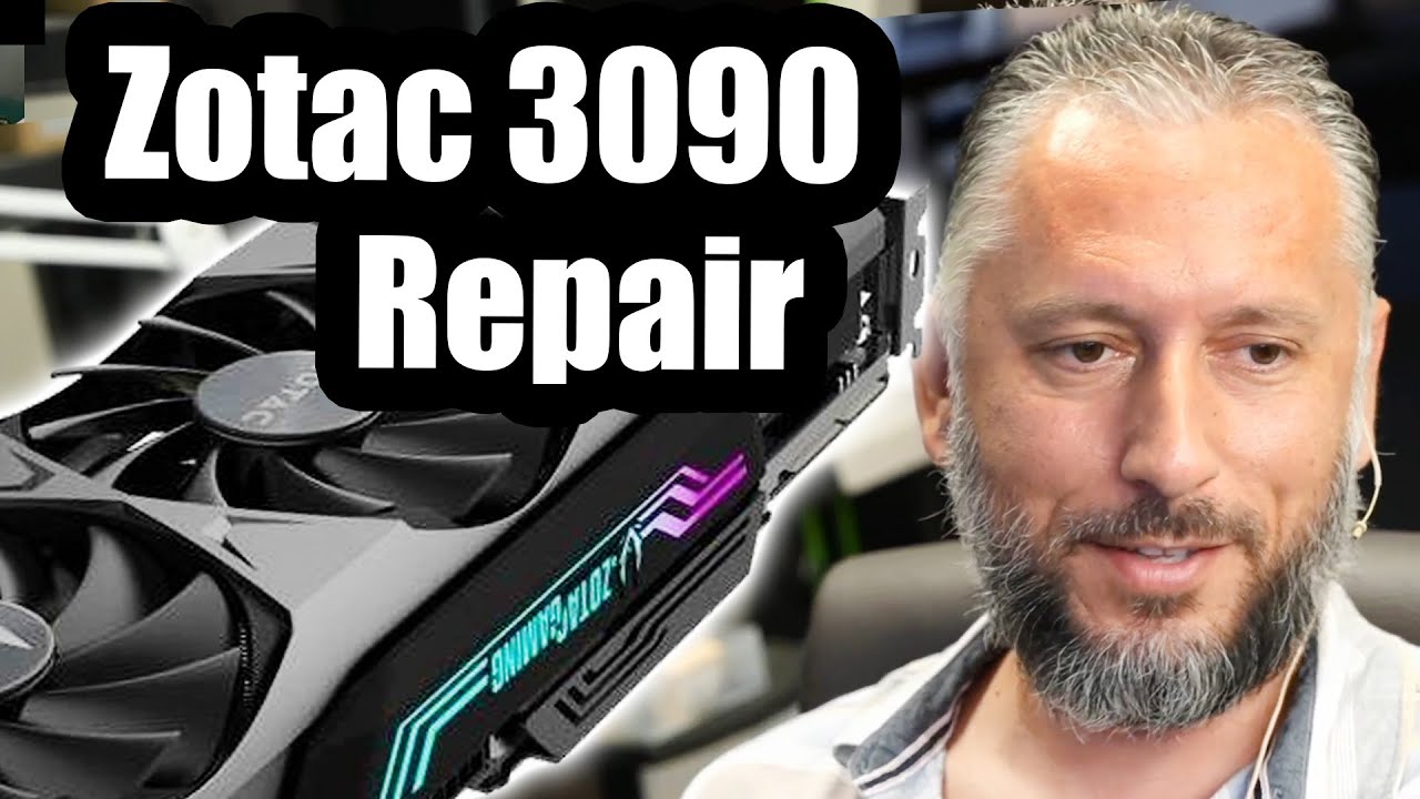 Ремонт Zotac RTX 3090: почему он сломался после поездки