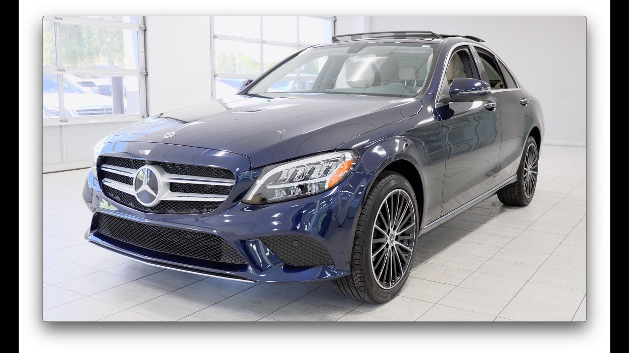 2020 Mercedes-Benz C 300 4MATIC® Sedan Lunar Blue Metallic C300 -  A11173