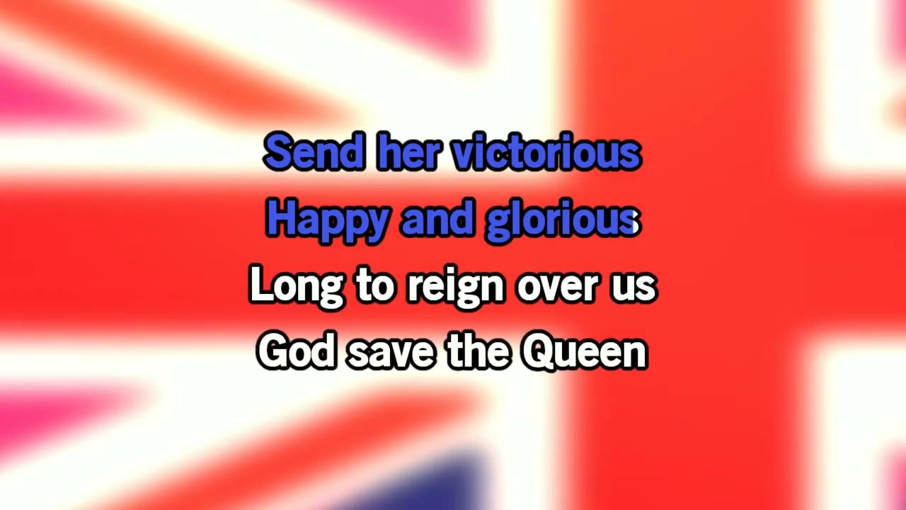 Anthem - God save the queen (karaoke version)