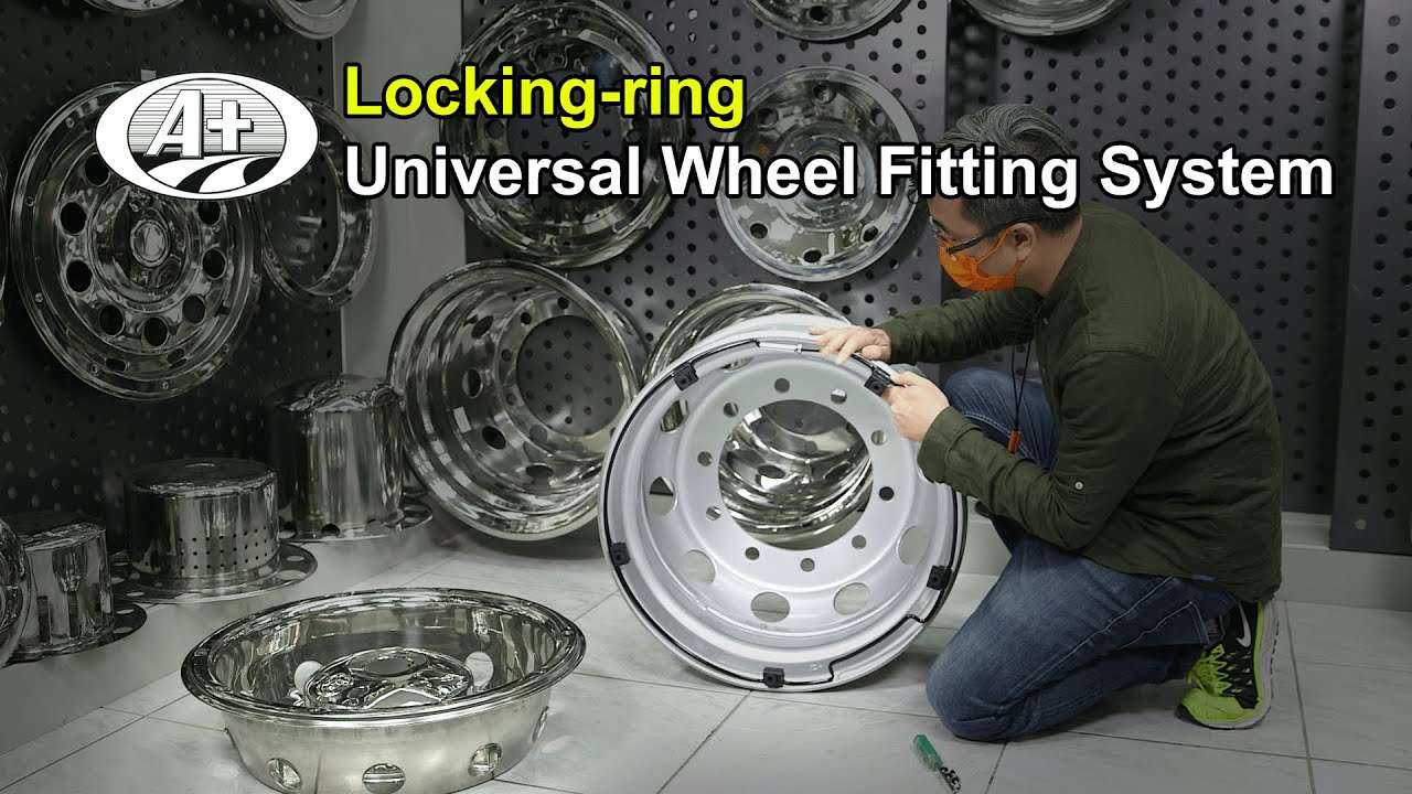 A+ Locking-ring Universal Wheel Fitting System | Shiniest Industries