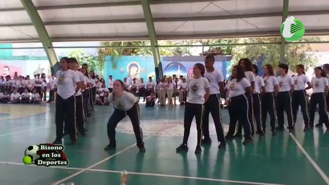 Colegio Padre Fortín  Realiza Concurso de Gimnasia  - TELECONTACTO CANAL 57